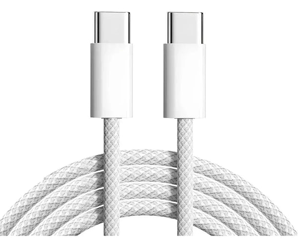 Cabo Carregador E Dados Turbo Tipo C Duplo Para iPhone 1 Metro